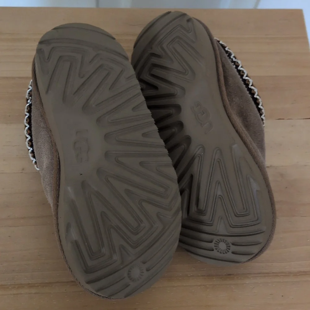 Ugg Tasman II Slippers Toddler Size 11 Chestnut Brown