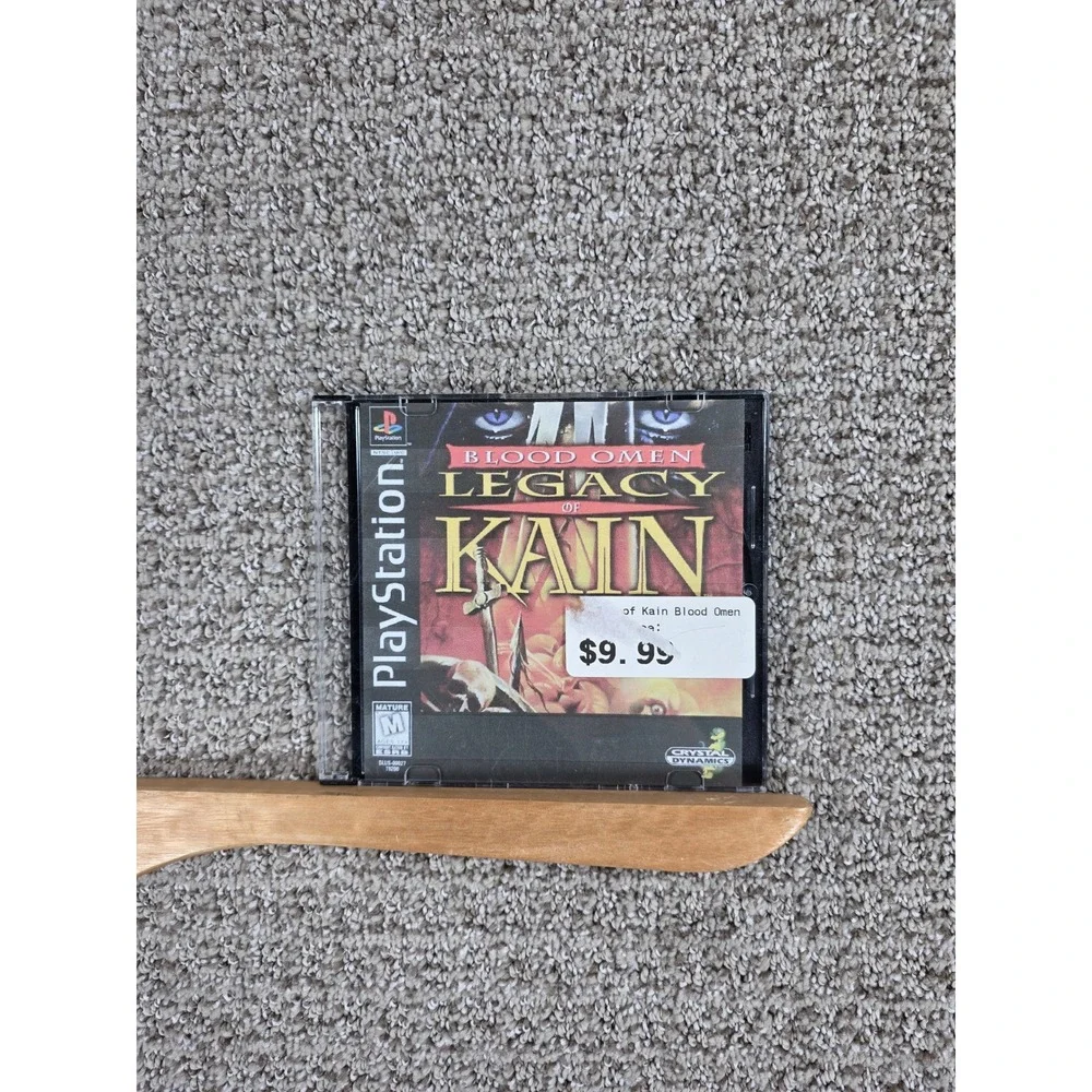 Blood Omen Legacy of Kain‎ PlayStation PS1 Disc w/ Aftermarket Case