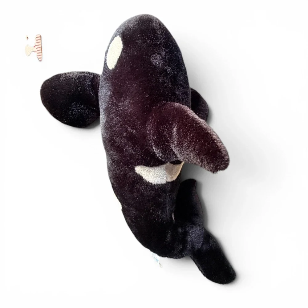 Seaworld Vintage Orca Killer Whale Shamu Plush Lot READ