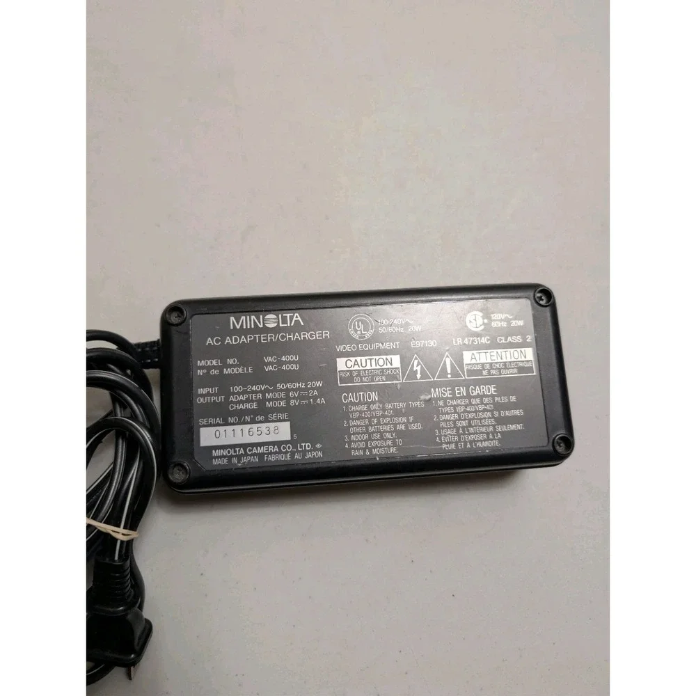 Minolta ac power