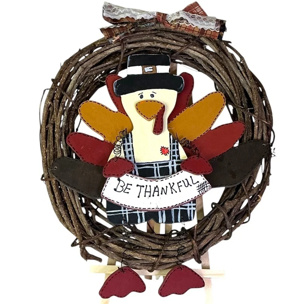 Handmade thanksgiving turkey