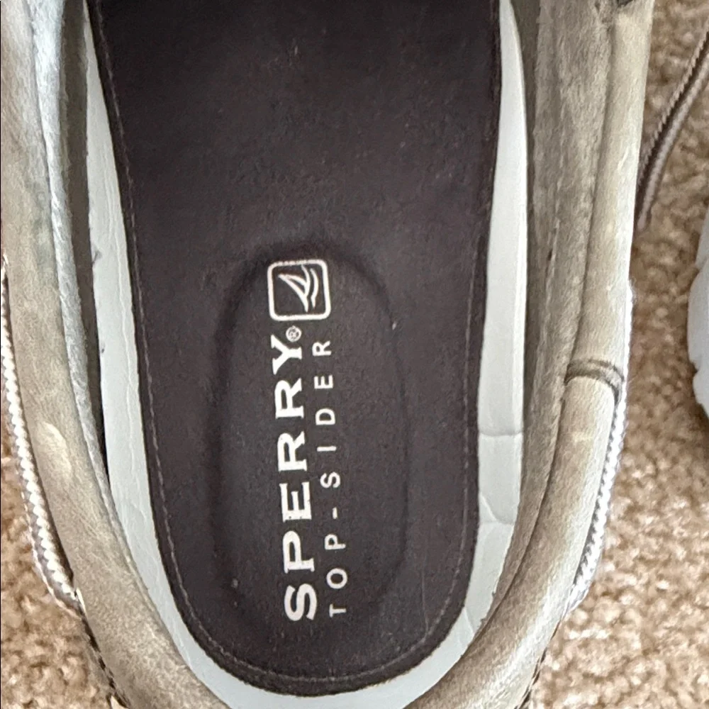 Sperry Men’s Classic Boat Shoes- Top Slider Billfish 3-Eye Grey- Men’s size 10M
