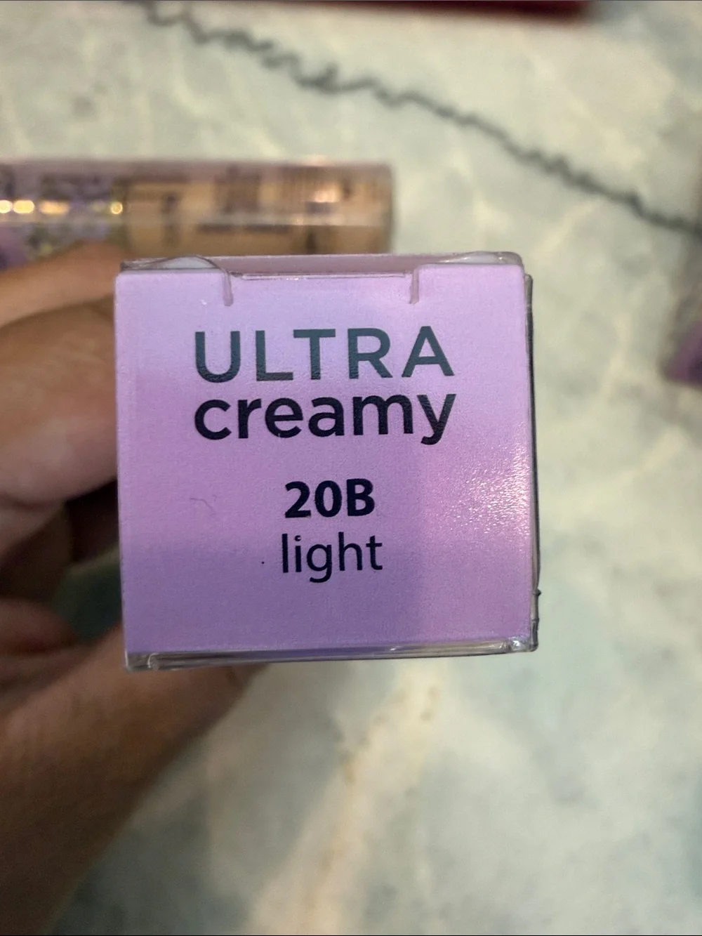 creamy liquid