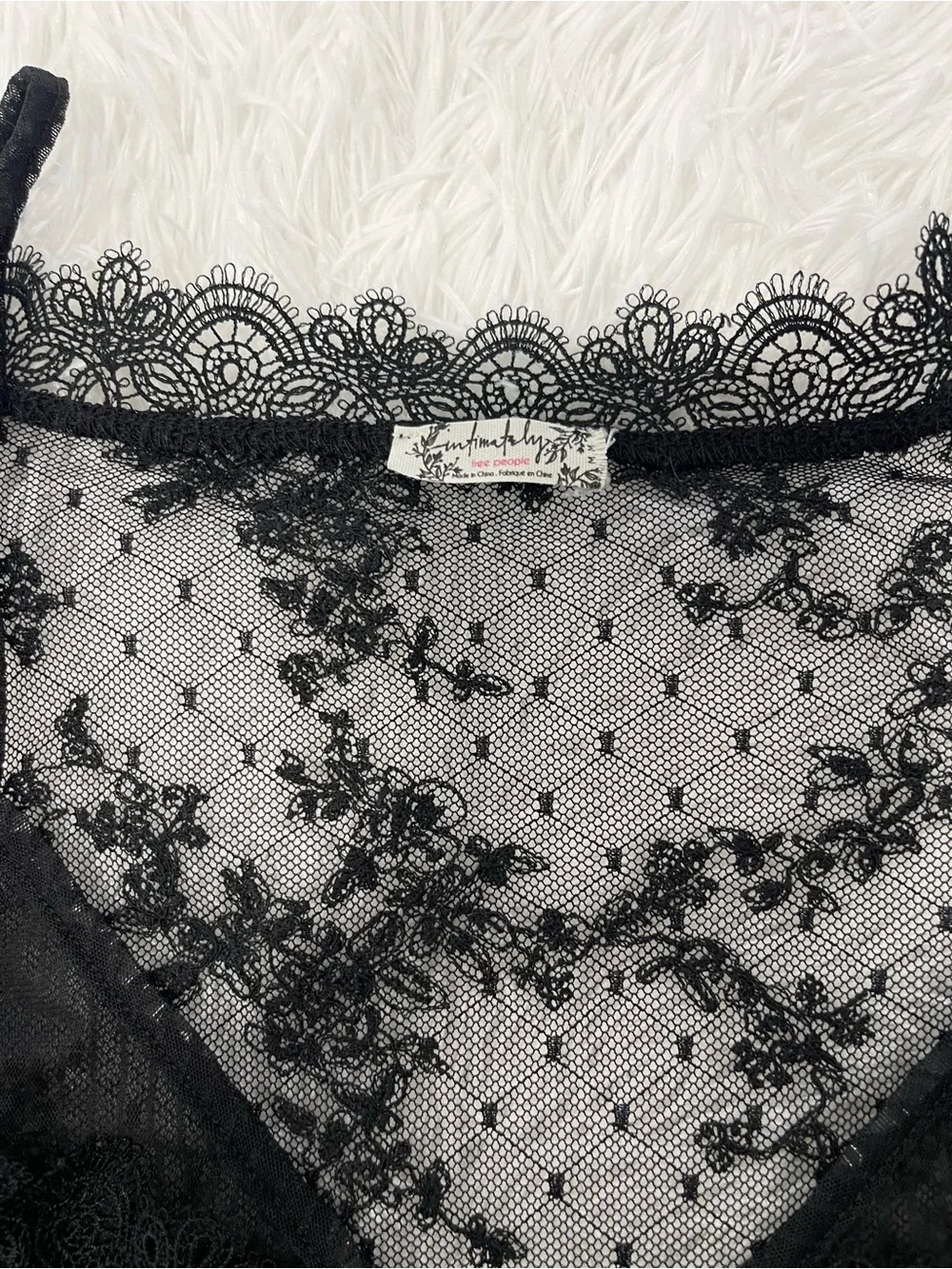 Free People sheer lace