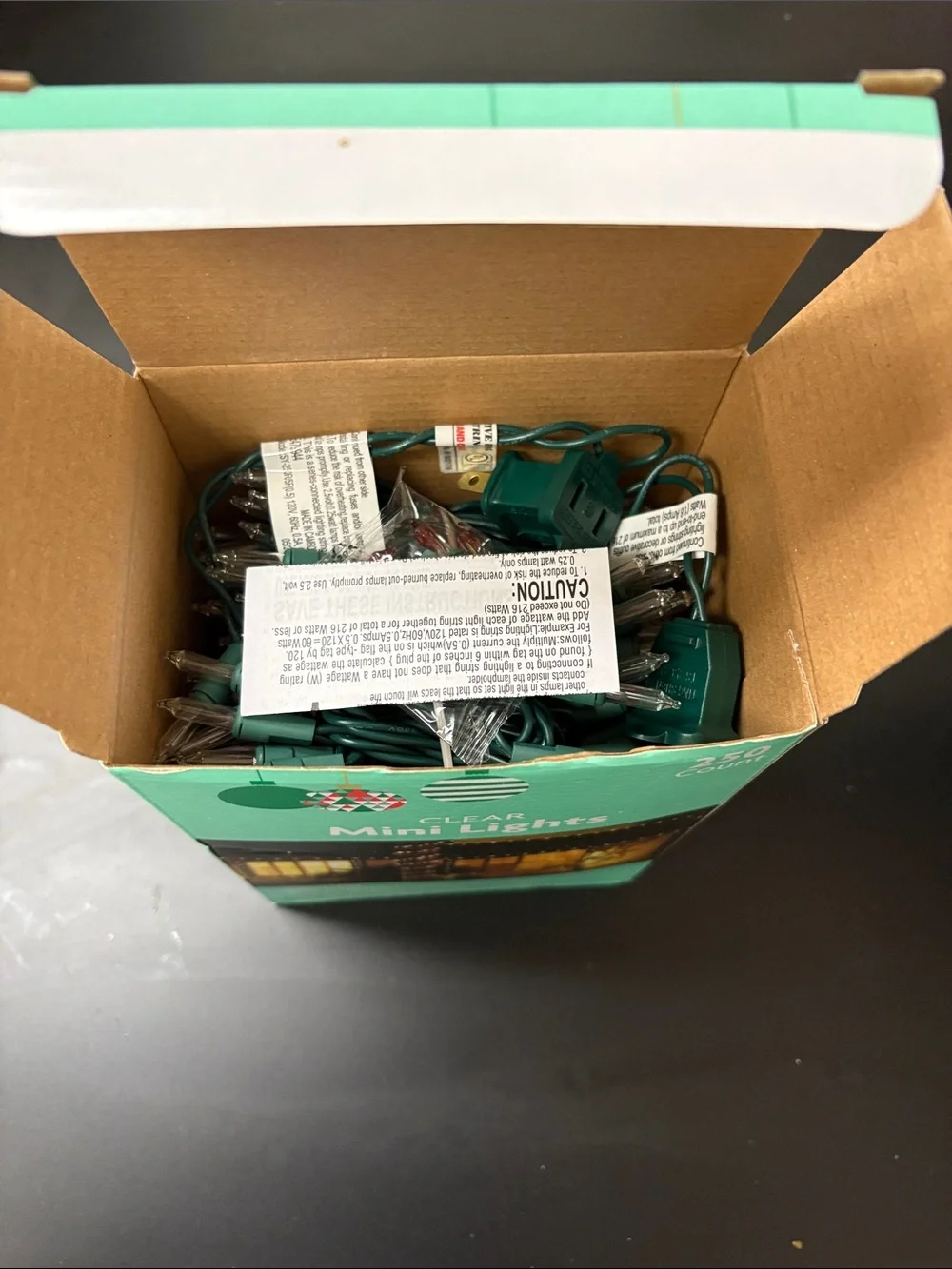 Clear, mini lights 250 count