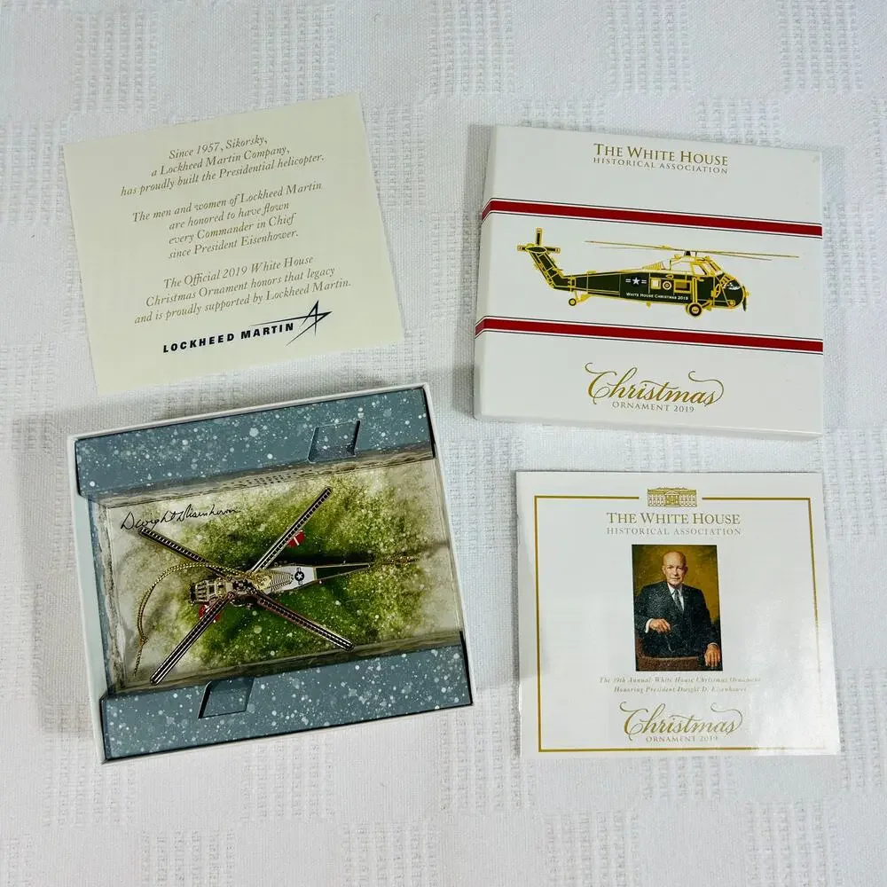 The White House sikorsky made ornament