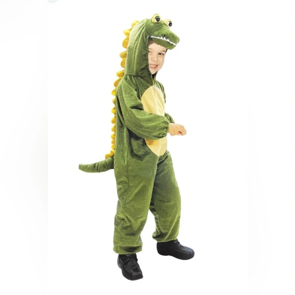 Green Dinosaur Kids Costume