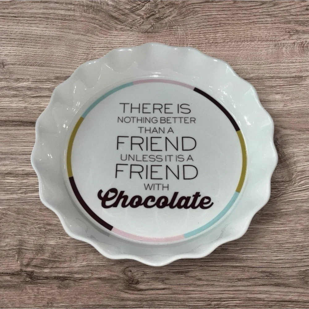 Godinger White and Black Bakeware Dish for Kitchen Hershey’s Kisses