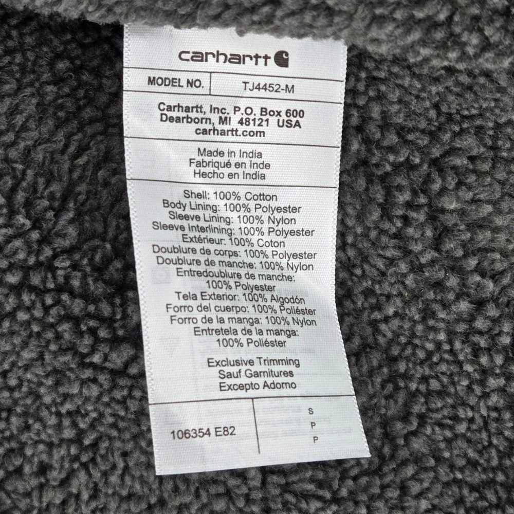 Carhartt sherpa lined
