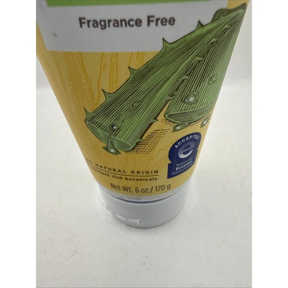Burt's Bees Body Lotion Aloe and Shea Butter Sensitive Skin Fragrance Free 6 Oz
