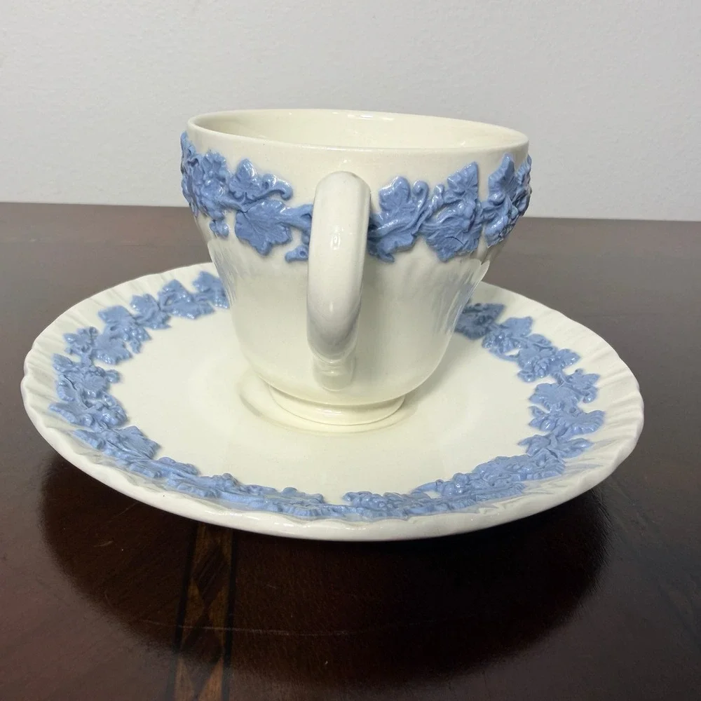 Wedgwood embossed queensware