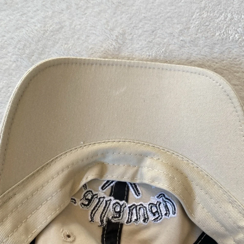 Callaway Golf khaki cotton embroidered brim baseball hat NWOT One Size
