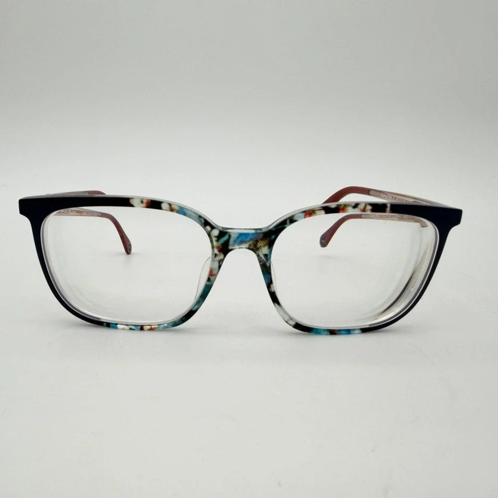 WOOW Paris Going Out 2 Eyeglasses Frames 55-17-140 Colorblock Case