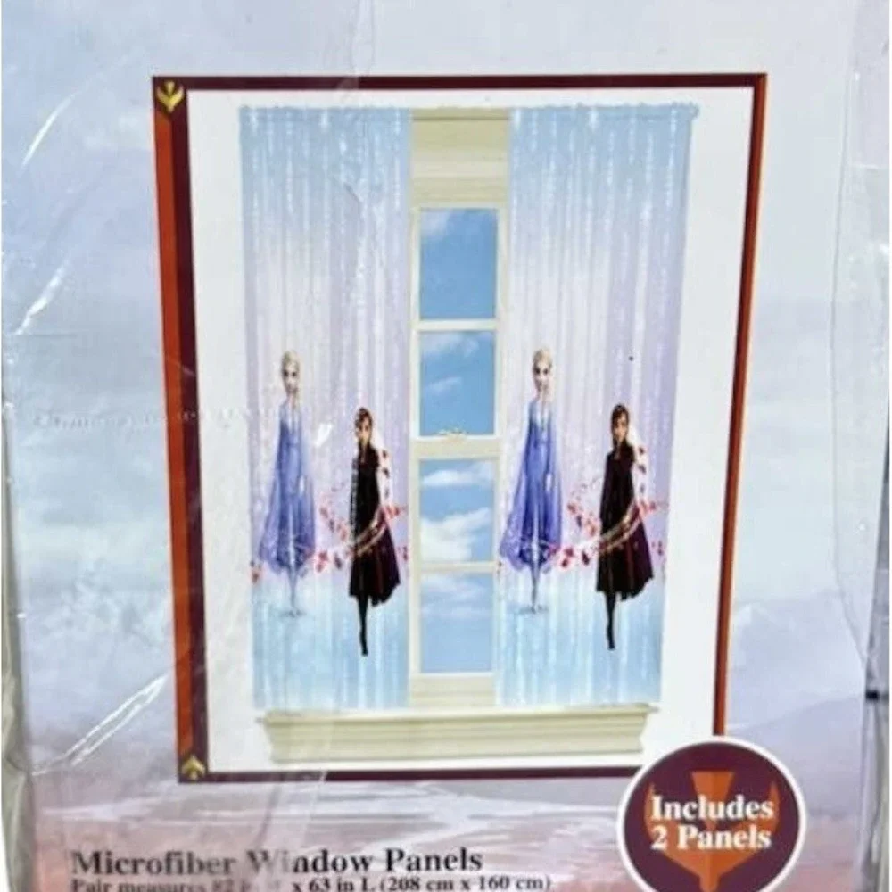 Disney FROZEN II Window Panels 2‎ Panels 82