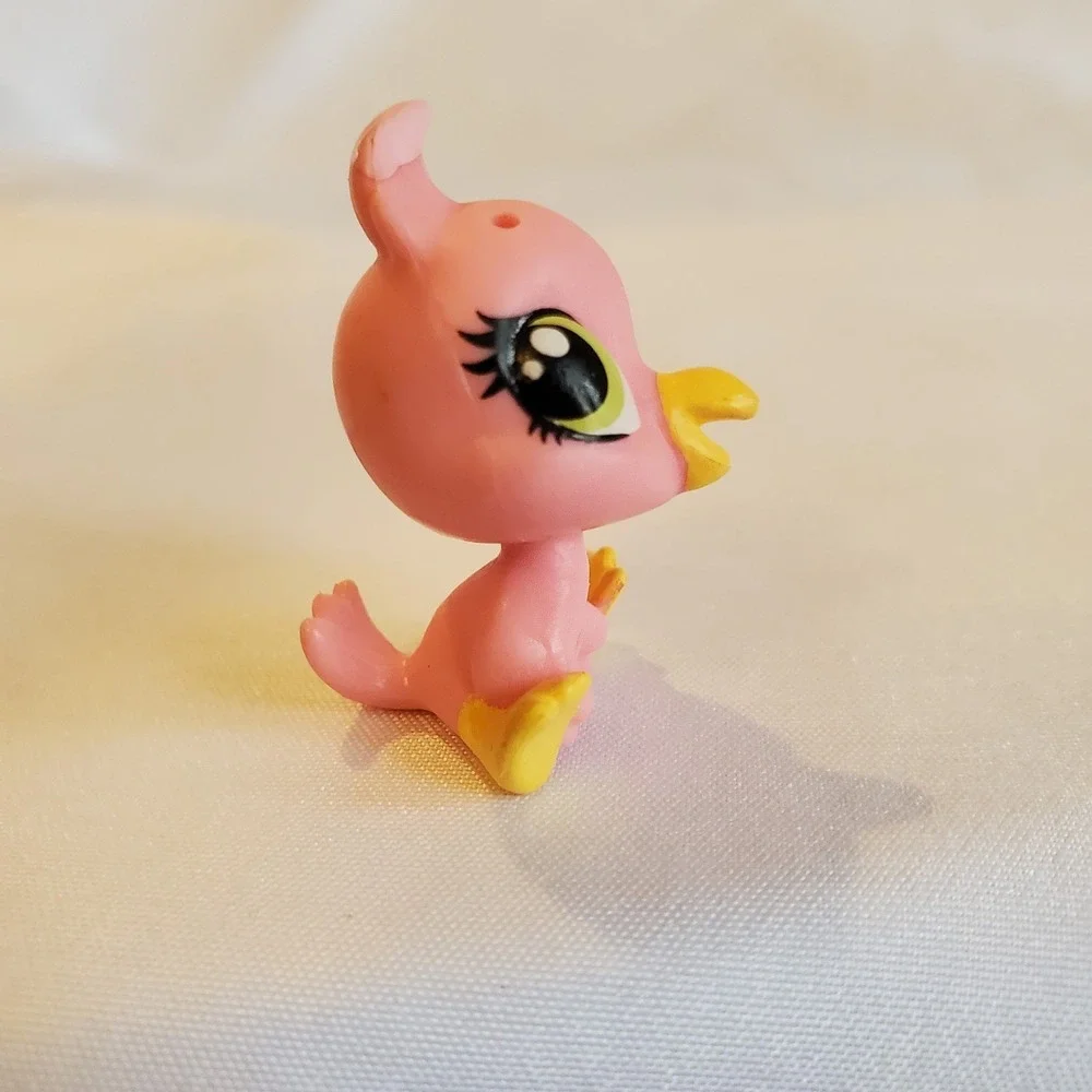 Littlest Pet Shop LPS #3813 Siesta Perez Bird Pink Pet‎ PAWSABILITIES