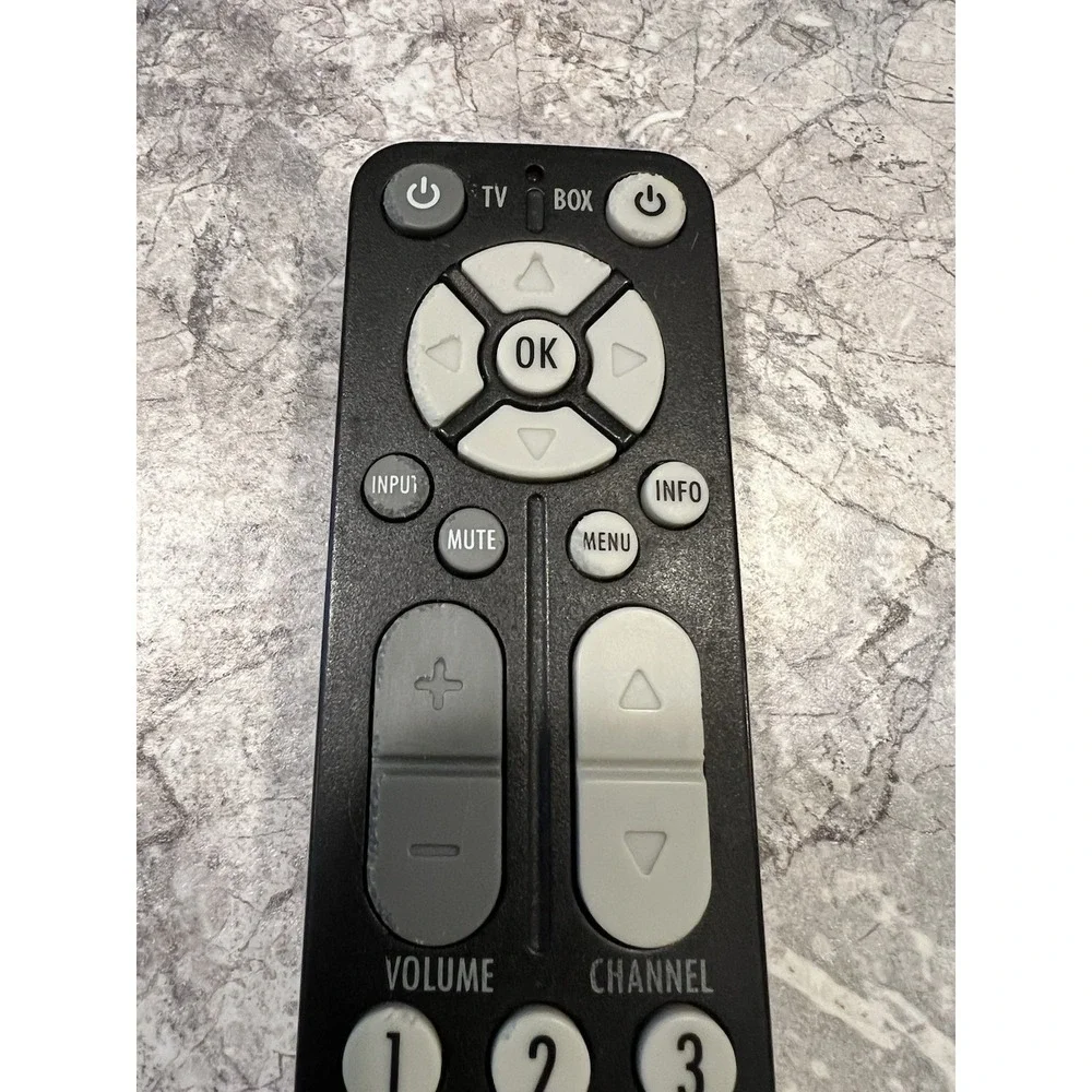 RCA TV Cable Box Remote Control Black Gray OEM Replacement Tested Working