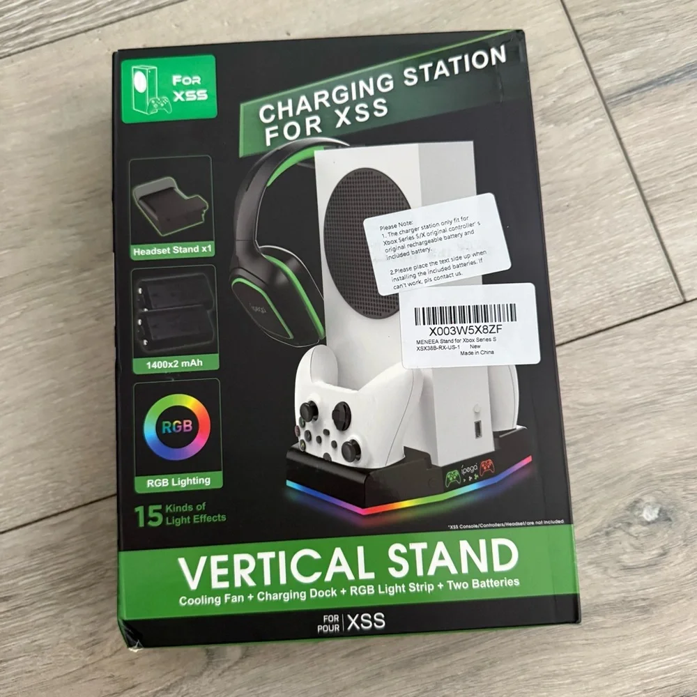 Vertical Stand for XSS with RGB Lighting for Xbox series S/X