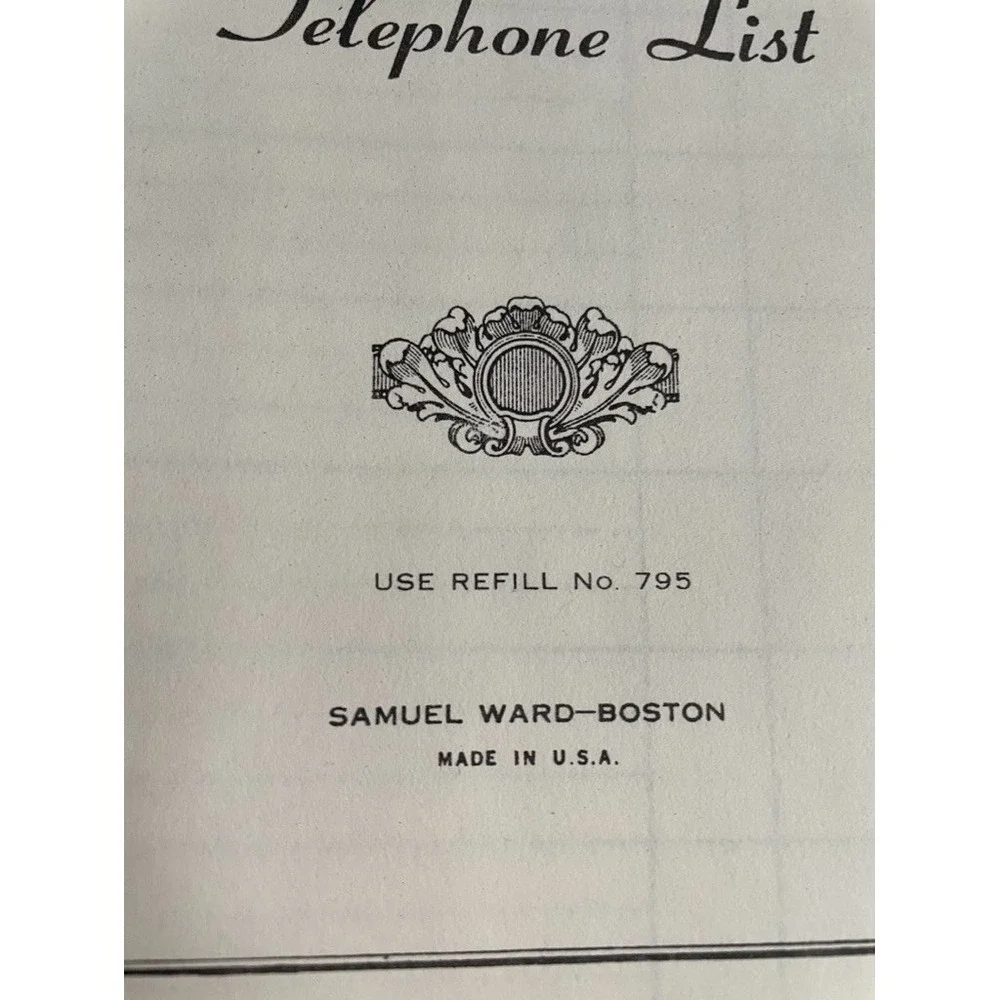 Samuel Ward vintage elite