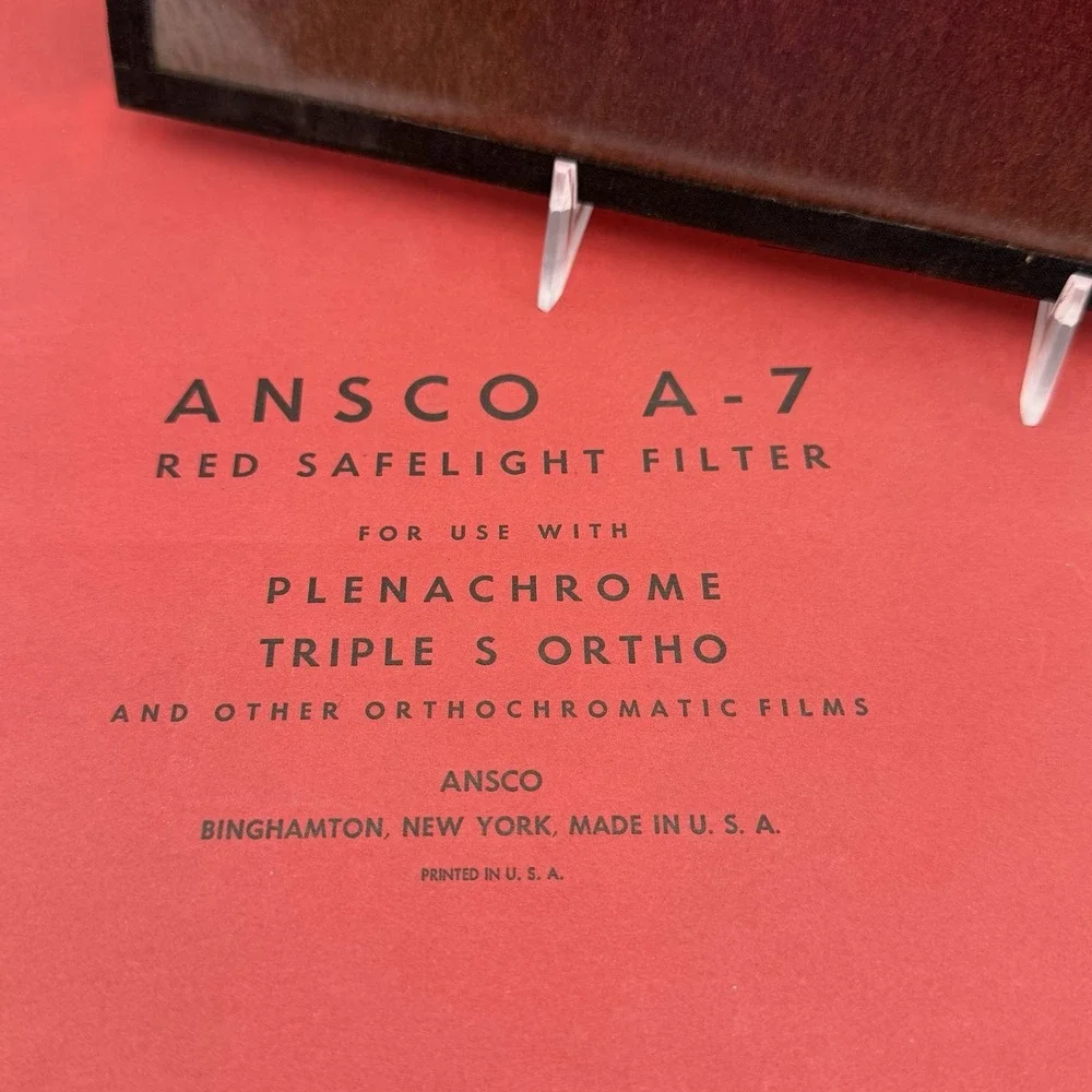 Ansco screen glass