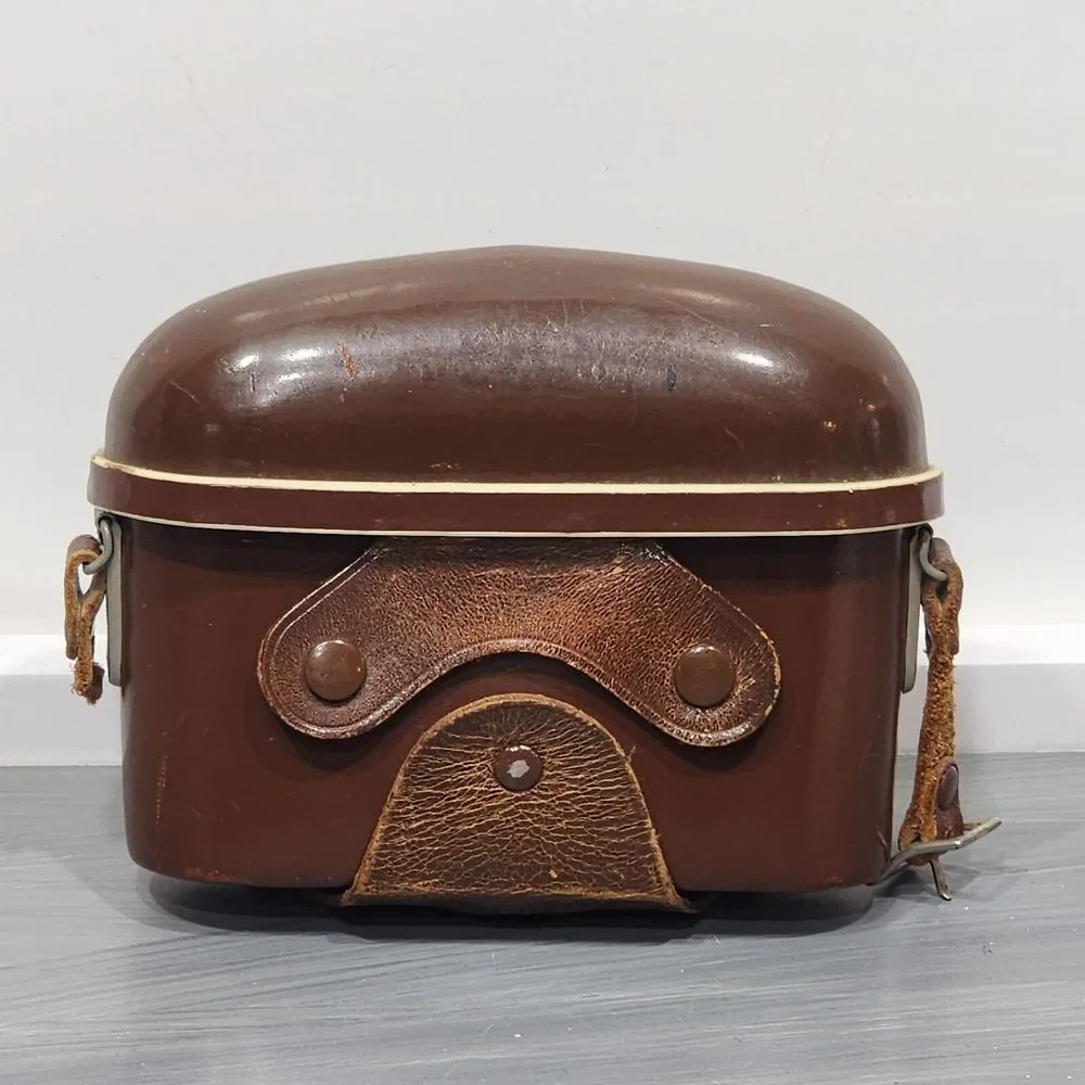Vintage Leather Camera Case for Zeiss Ikon AG Camera 20 7510 Made‎ in Germany
