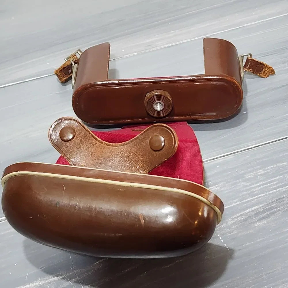 Vintage Leather Camera Case for Zeiss Ikon AG Camera 20 7510 Made‎ in Germany