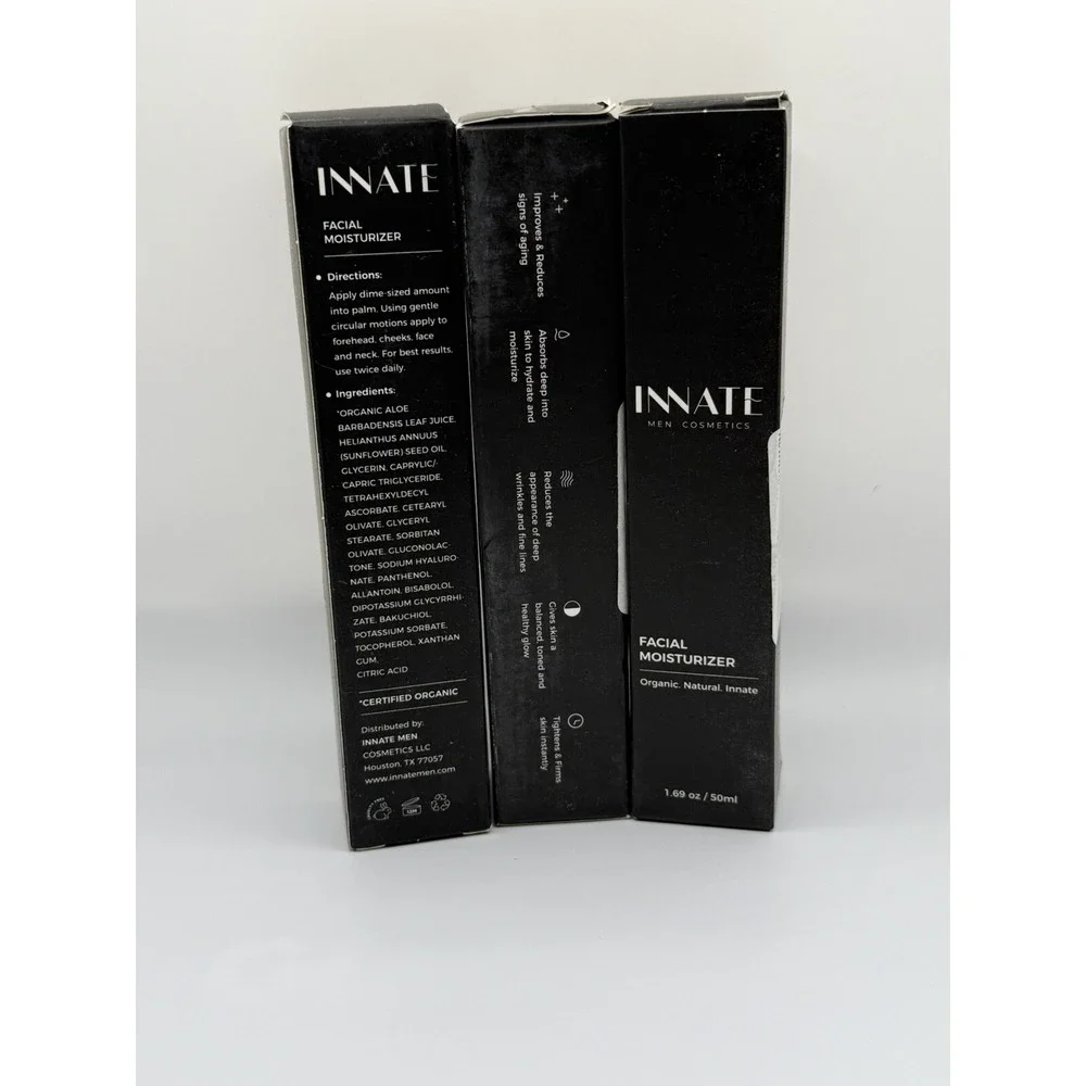 3‎ pack Innate Men's Collection Facial Moisturizer