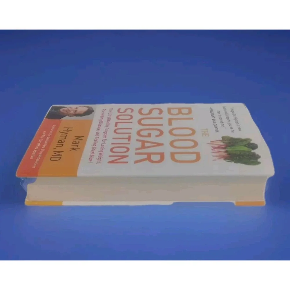 THE BLOOD SUGAR SOLUTION by Mark Hyman Hardcover book‎ weight loss