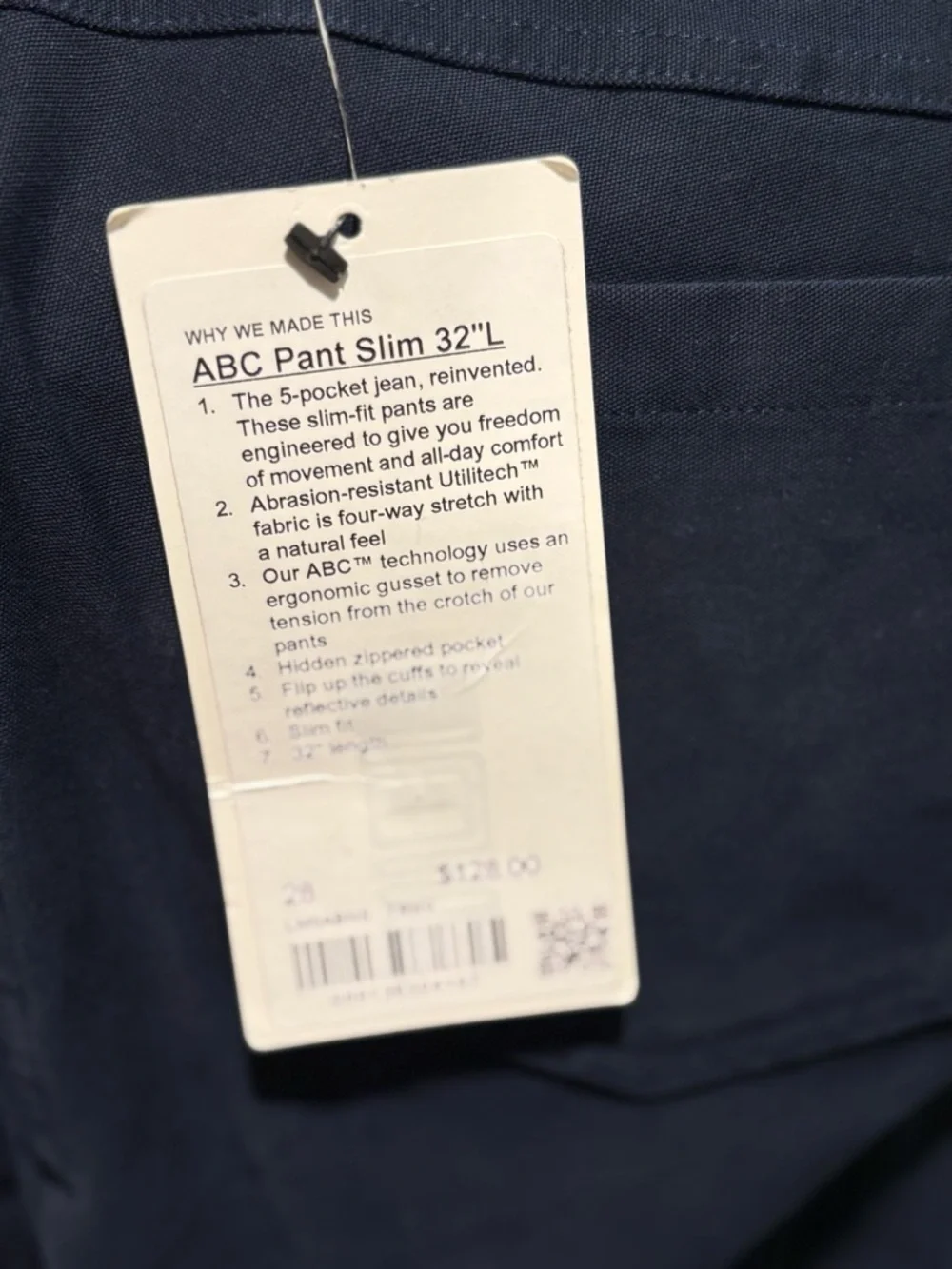 Lululemon ABC Men’s Slim Pants
