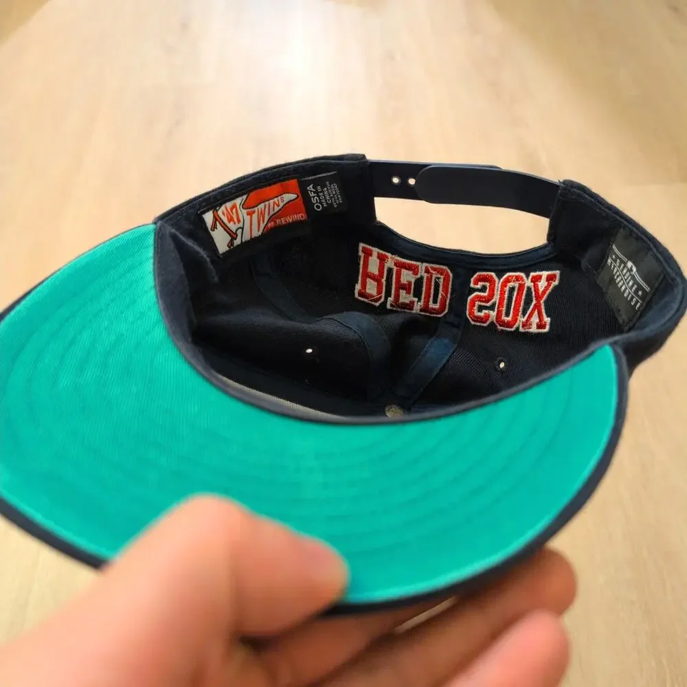 '47 Boston Red Sox Snapback Hat Cap‎ Baseball Embroidered Massachusetts