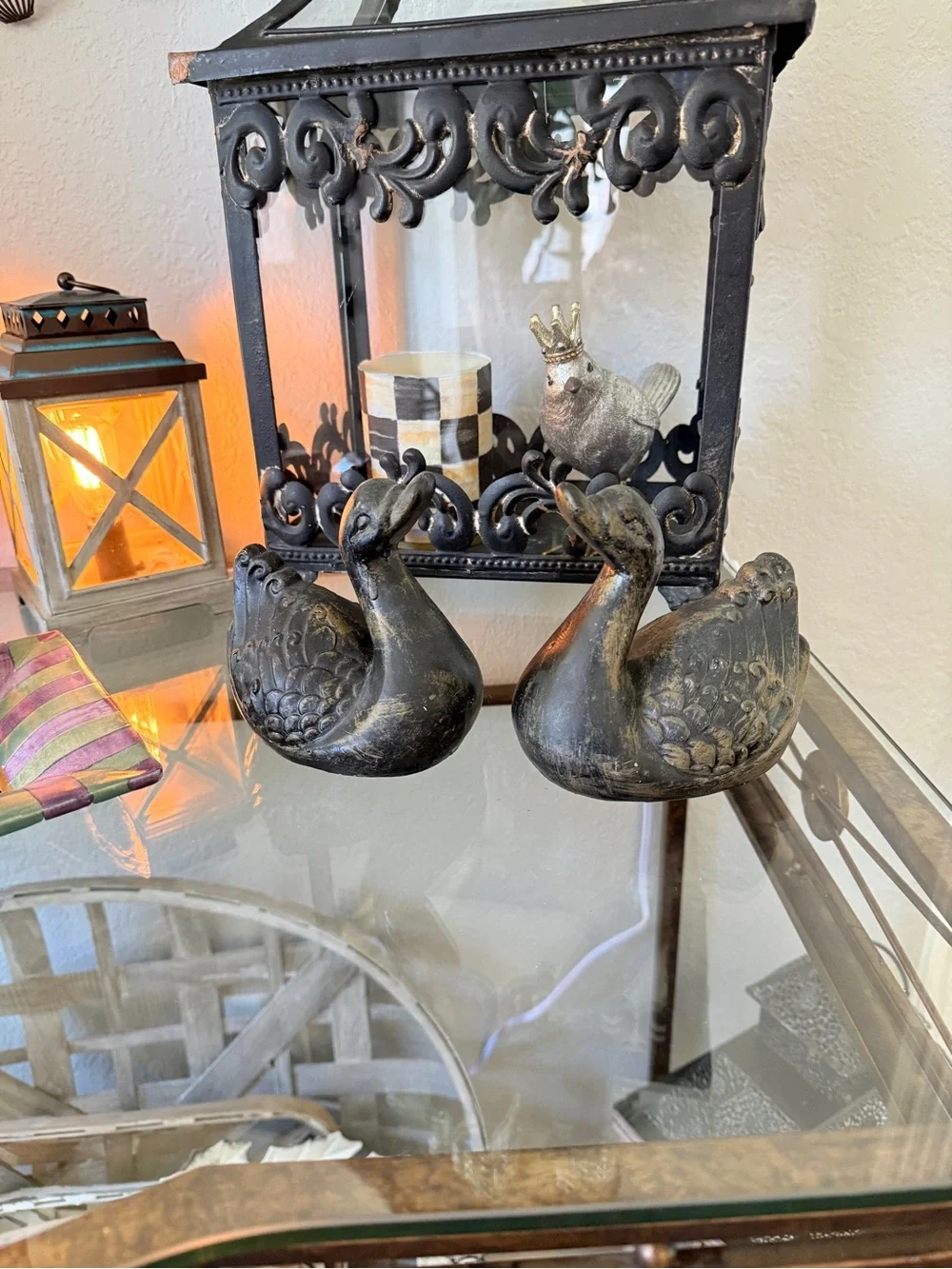 MCM decorative pair