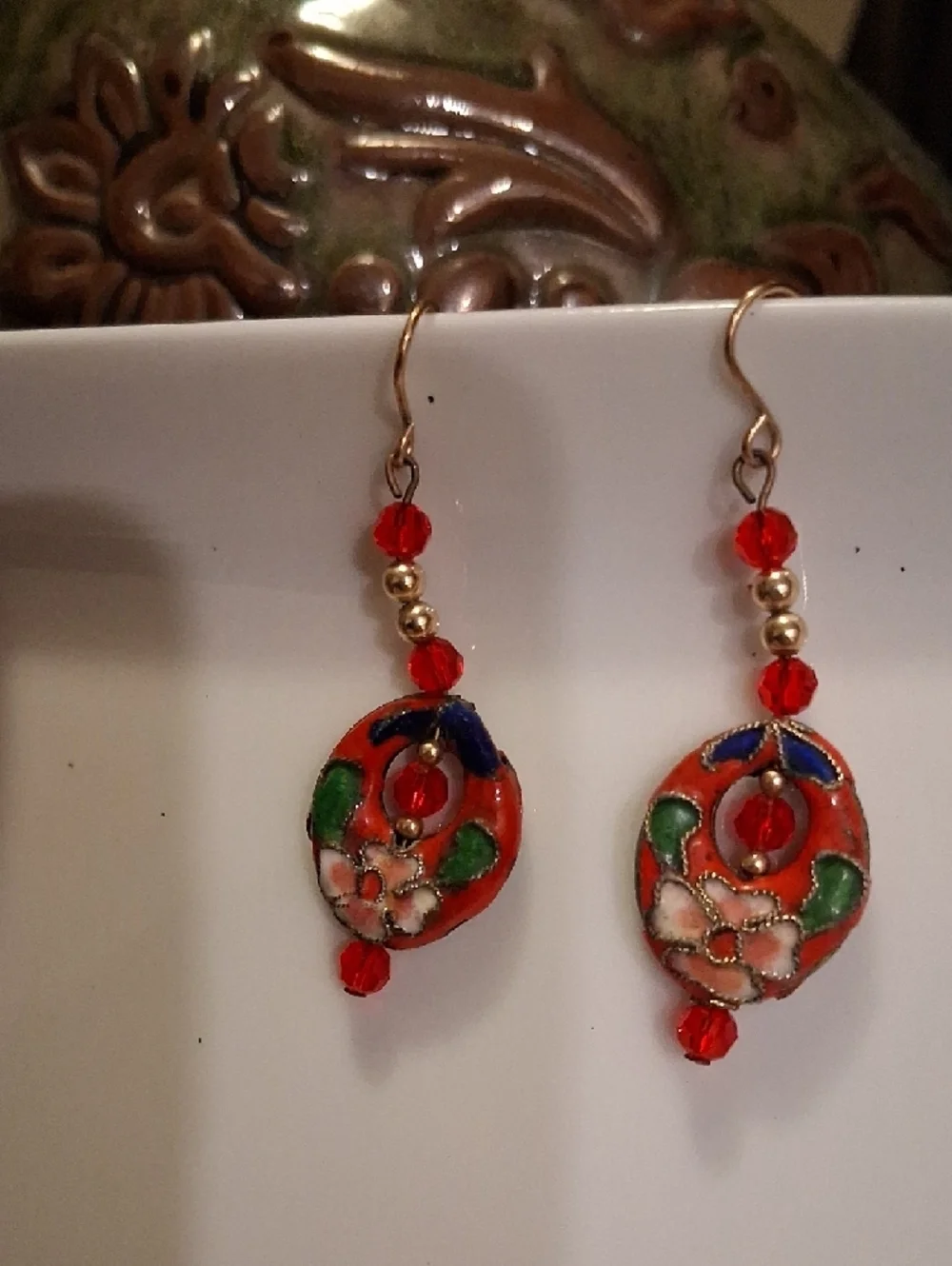 handcrafted vibrant red