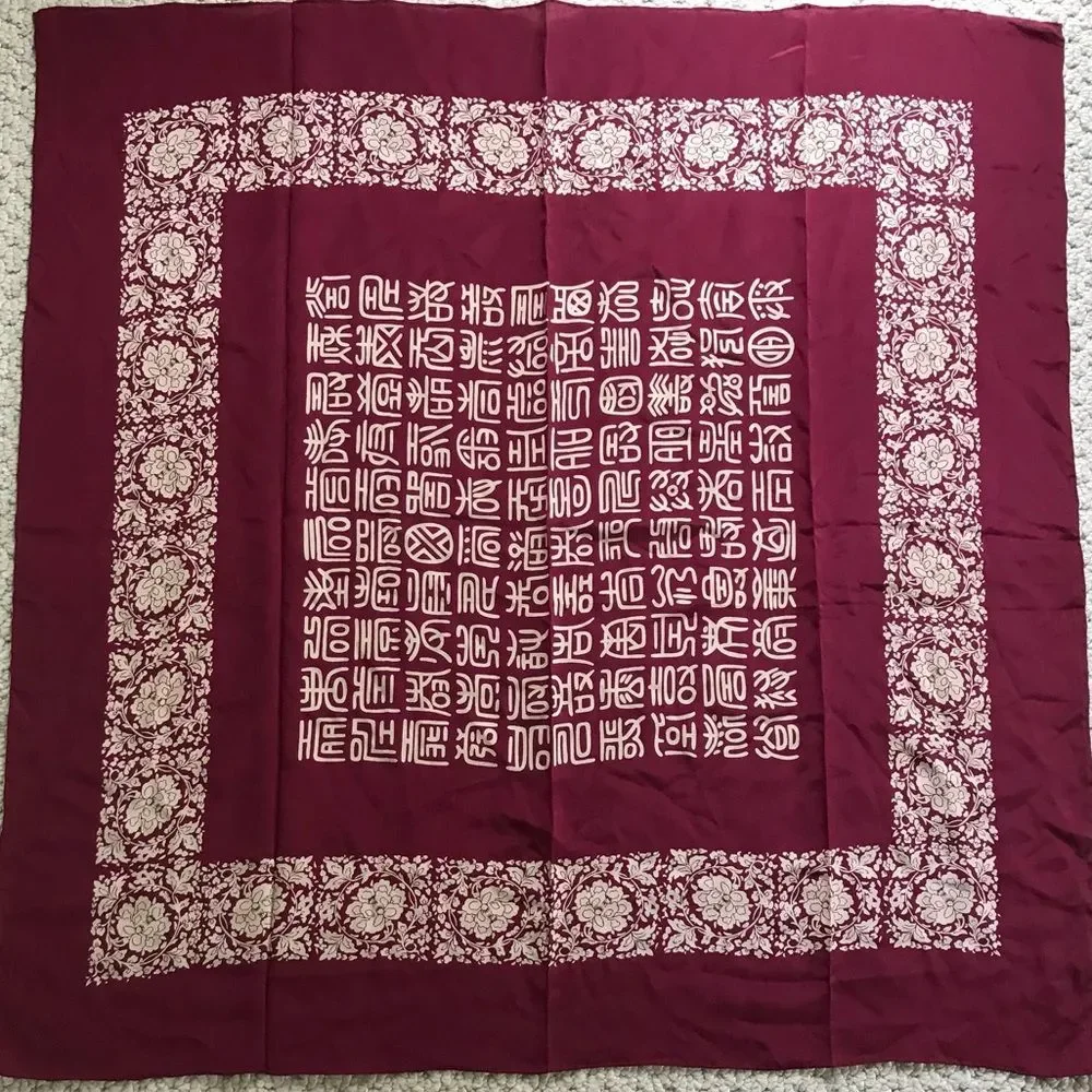 Shanghai 100% Silk Scarf