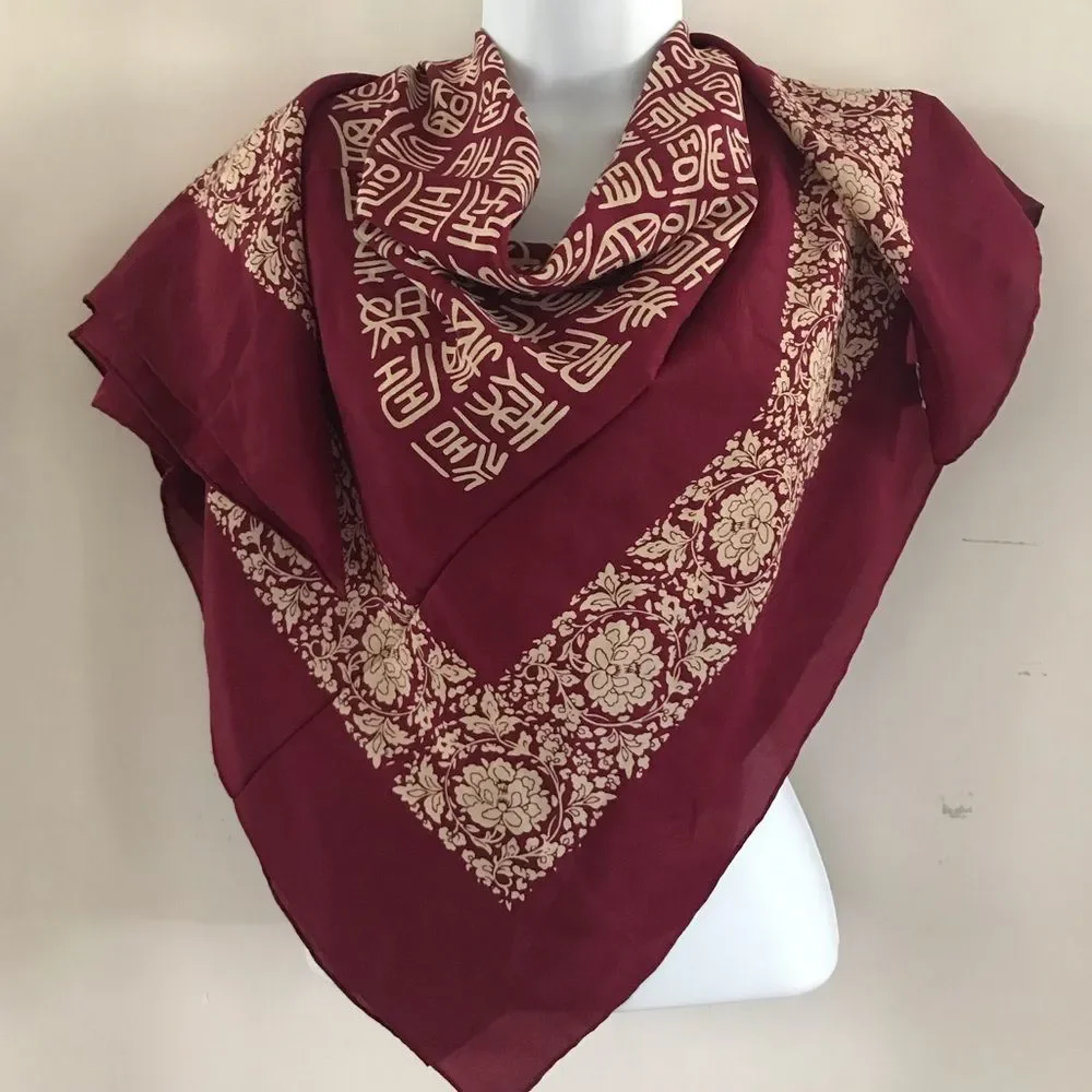 N/A 100% silk