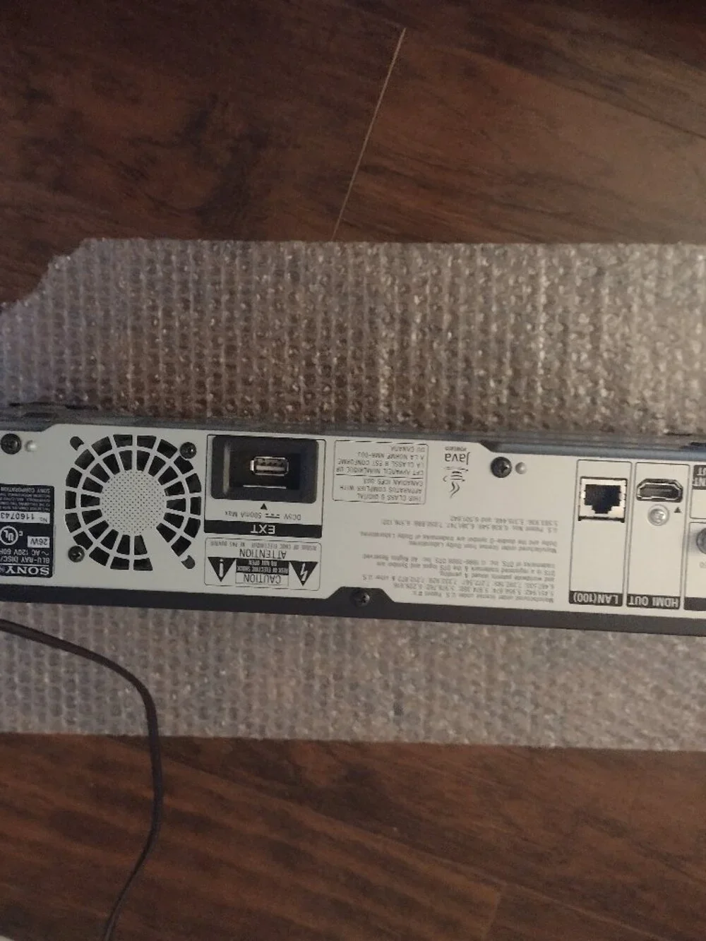 Sony blu ray
