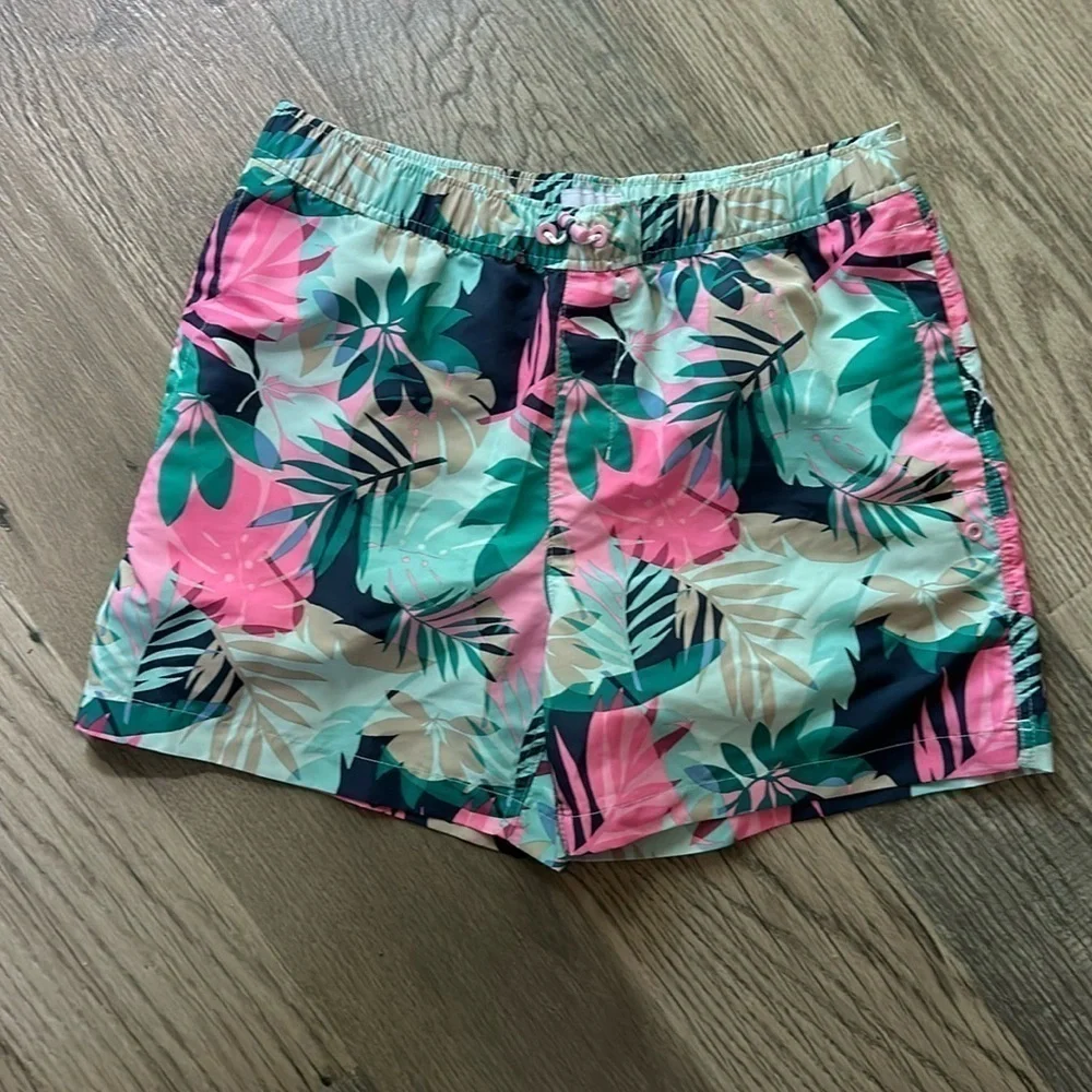 Old Navy‎ Tropical print board shorts girls 14/16 XL