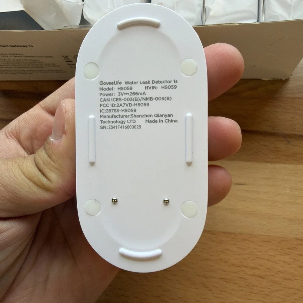 GoveeLife Upgraded Smart Water Leak Detector 1s with 1804ft Ultra-Long Range ...