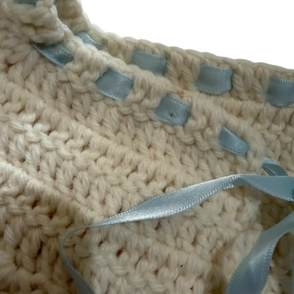Handmade hand knit