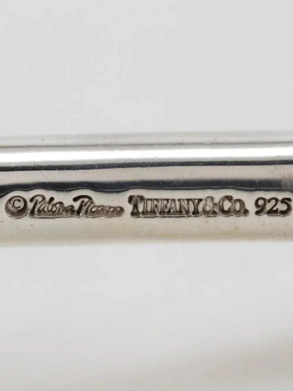 TIFFANY&Co. cuffs Paloma Picasso Silver925/Hematite mens