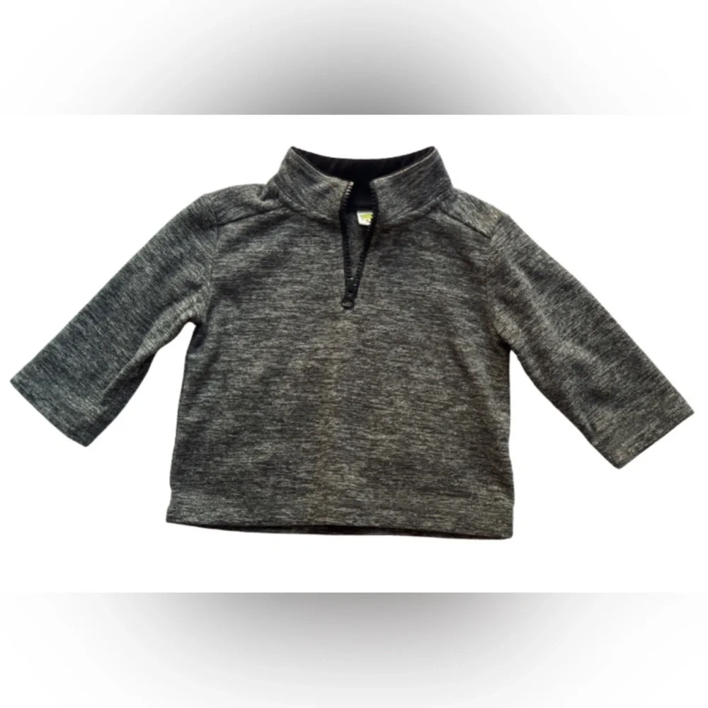 Crazy 8 Gray Quarter-Zip Pullover