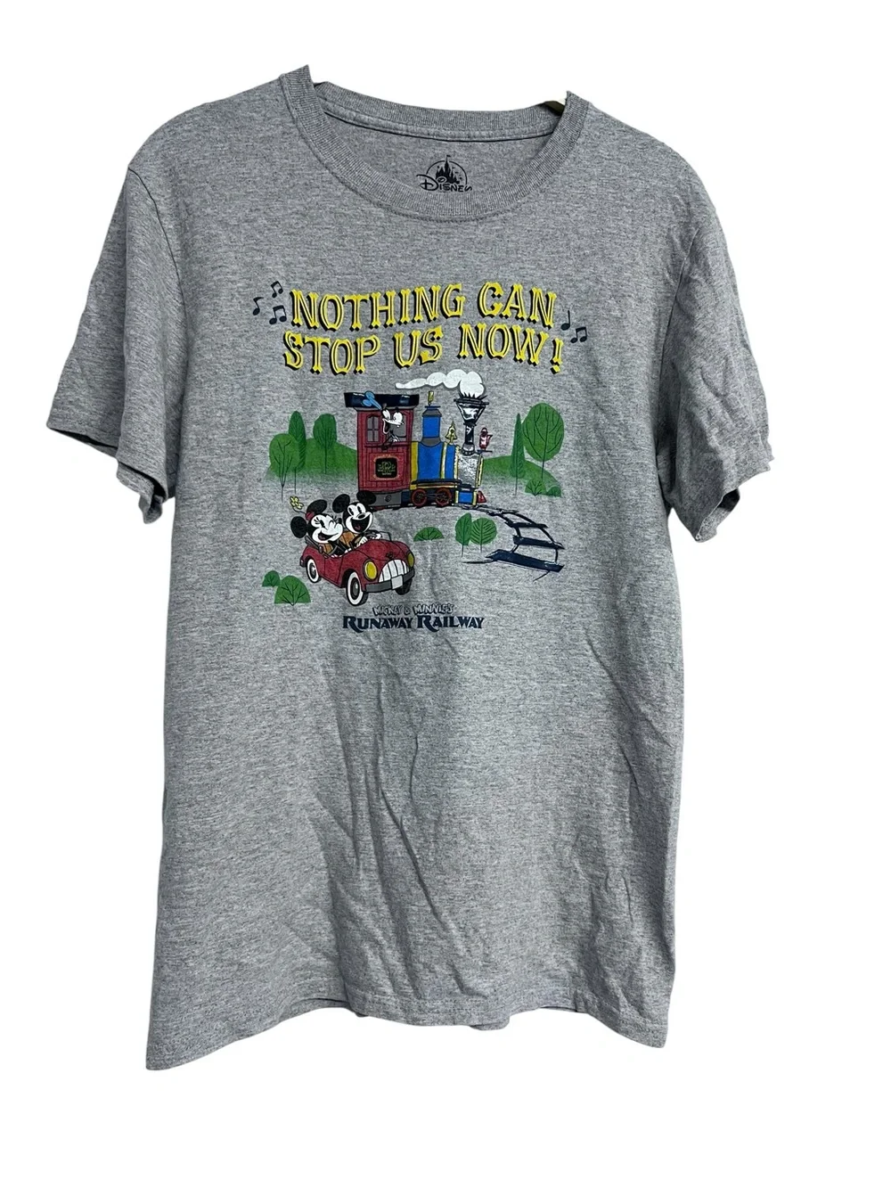 Youth Disney Parks Minnie & Mickey Runaway Railway Nothing Can Stop Us Now Shirt