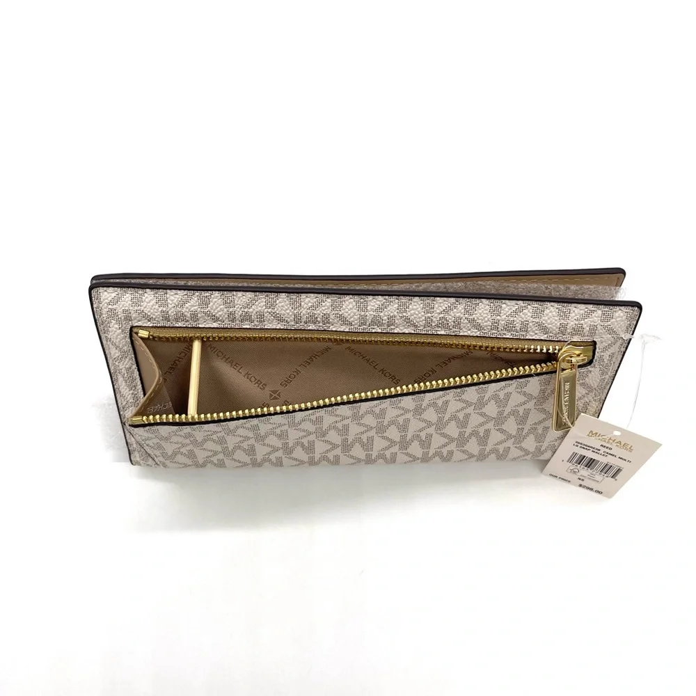 Michael Kors Reed Large Snap Bifold Wallet
