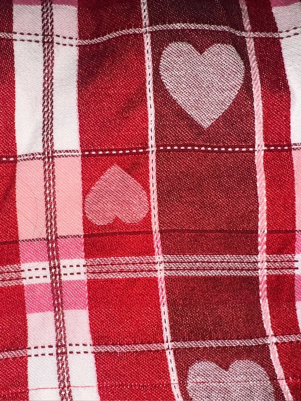 Celebrate Valentine's Day Together Woven Heart Jacquard Tablecloth 60X84