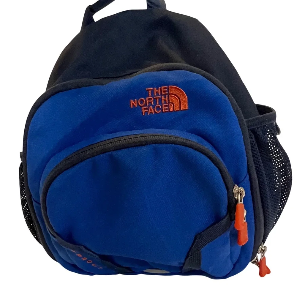 The North Face Sprout Backpack Kids OS Blue Black NF00CTK0 Mini Outdoor Bag