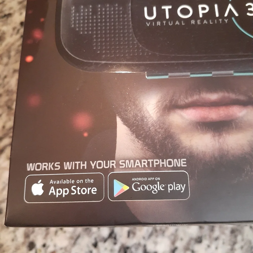 New! Utopia 360 Virtual Reality 3D Headset Vintage Find