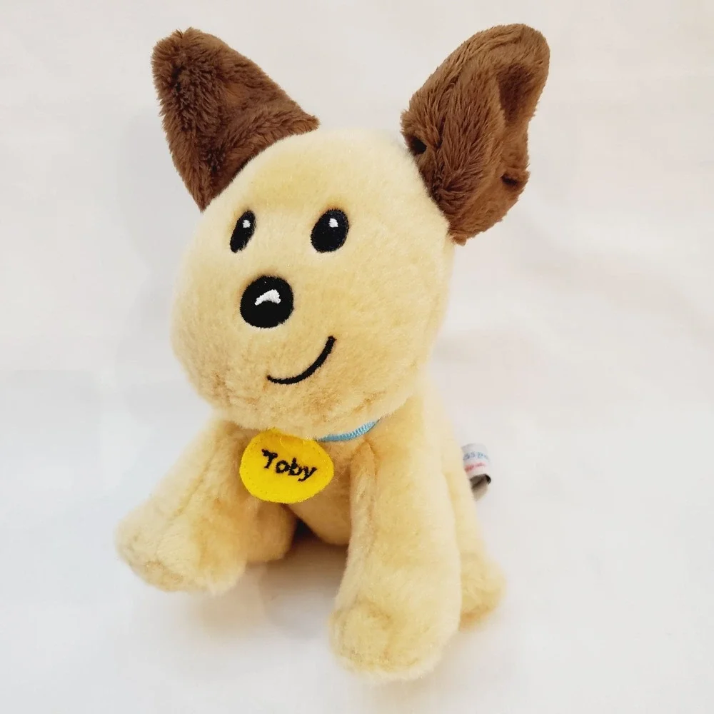 Unipak‎ Little Passports Toby Plush Puppy Dog Bean/Pellet Bottom