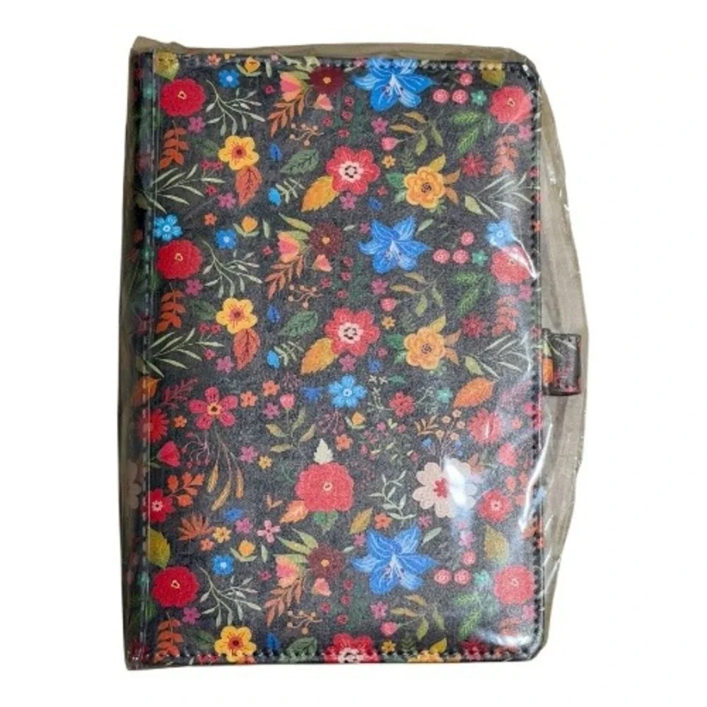 Kakurookie Travel Jewelry Organizer Case Floral‎ NEW