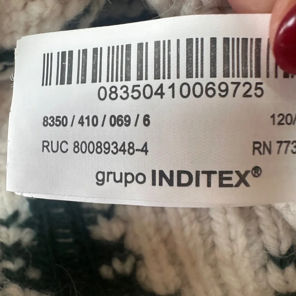 Zara kids size