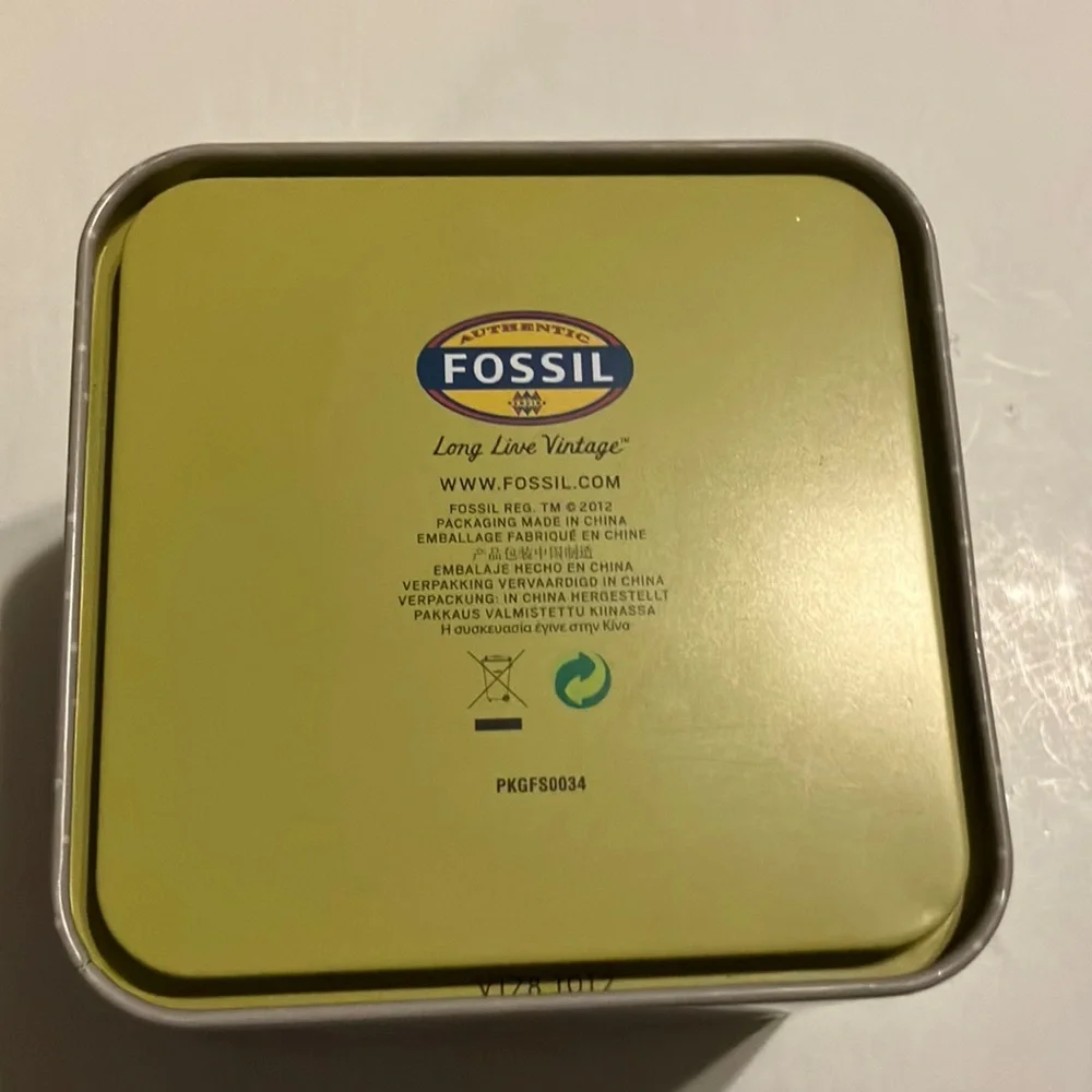 Fossil chic tin