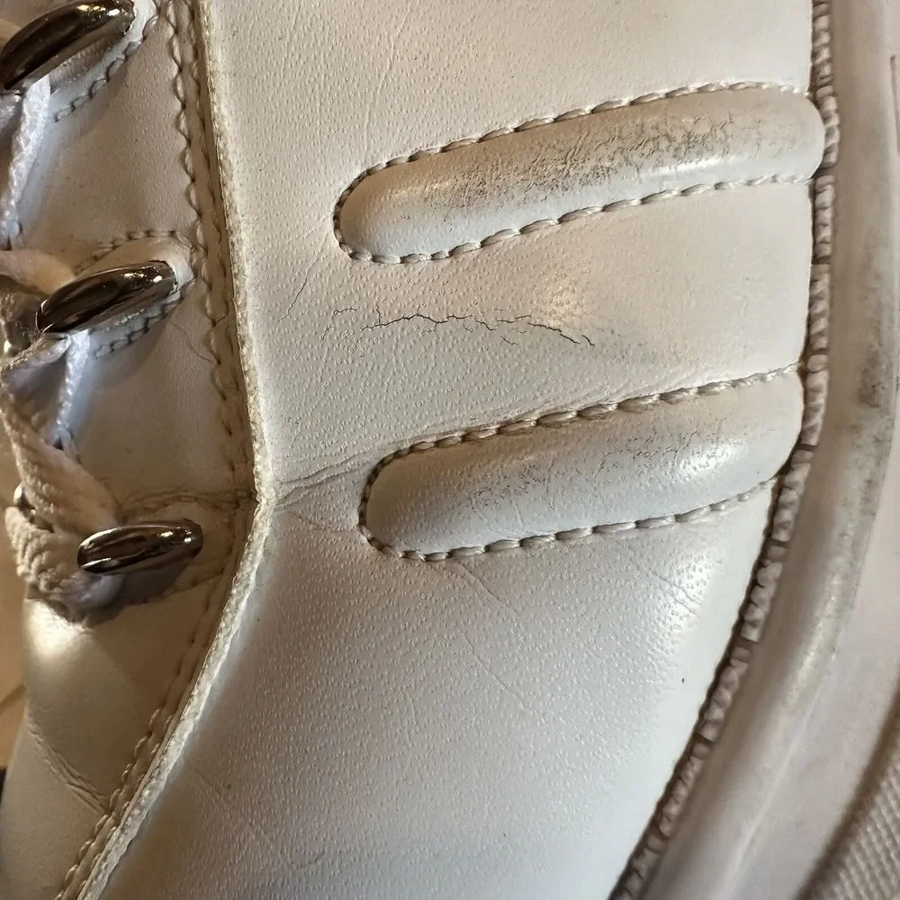 Lugz White‎ Sneakers Mens US Size 7 Minimalist Tennis Shoes MCHGIIV-100 READ*