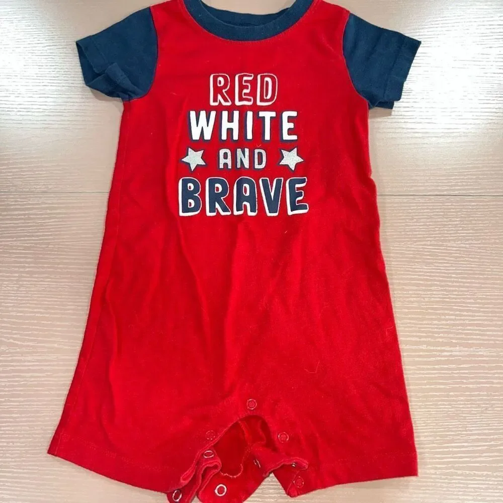 🏈 Red White & Brave Shortie